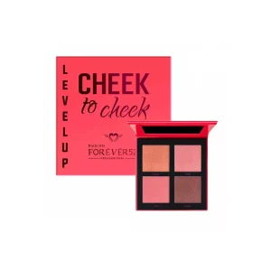 پالت رژ گونه 4 رنگ فور اور 52 CHEEK TO CHEEK مدلDGB001