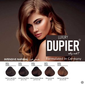 کیت رنگ مو دوپیر سری طبیعی قوی شماره 5.00 NF4 حجم 100 میلی لیتر +اکسیدان 6%