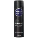 اسپری ضد تعریق مردانه نیوآ سری deep مدل Black Carbon dark wood