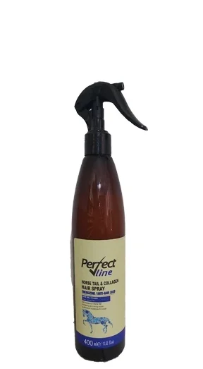 اسپری مو دوفاز حاوی عصاره گیاه دم اسب و کلاژن پرفکت لاین Perfect Line Horse Tail And Collagen Hair Spray