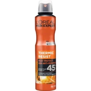 اسپری ضد تعریق مردانه لورآل 48 ساعته 250 میل Thermic Resist ا Loreal men expert Thermic Resist 250ml