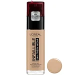 کرم پودر لورآل مدل Infallible 32h شماره 130 ا LOREAL INFALLIBLE 24Hour Fresh Wear Foundation, Lightweight