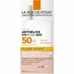کرم ضد آفتاب فلویید بی رنگ لاروش پوزای با اس پی اف 50+ مدل آنتلیوس یووی مون 400 La Roche Posay Anthelios UVMune 400 Invisible Fluid SPF50+ Sun Cream