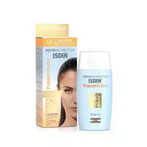 ضد آفتاب ایزدین بی رنگ فیوژن واتر ISDIN Fusion Water Fotoprotector ISDIN Fusion Water SPF 50
