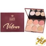 پالت رژگونه 6 رنگ فیوچر میکاپ/Future Makeup 6 Color Blush Palette