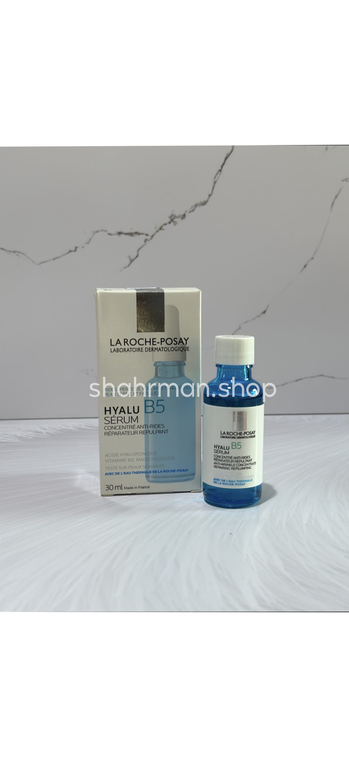سرم آبرسان هیالورونیک اسید و B5 لاروش پوزای/Hyaluronic acid and B5 La Roche-Posay hydrating serum volume 30 ml