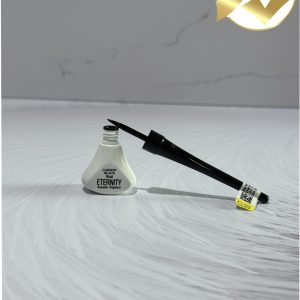 خط چشم اترنیتی مدل کوزه ای سفید/Eternity eye liner Carbon Black Royal & Waterproof