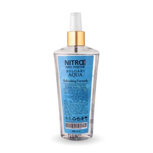 بادی اسپلش نیترو مردانه رایحه اکوا بولگاری/BVLGARI AQVA BVLGARI nitro men's body splash