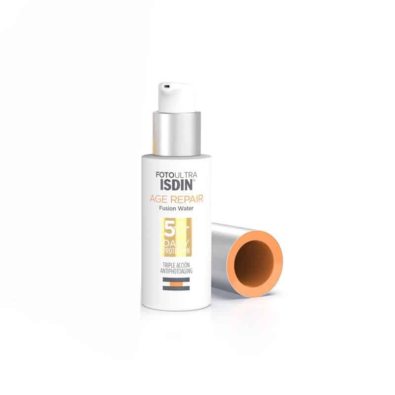 ضد آفتاب ایزدین فیوژن واتر(ضد چروک و پیری)/Foto Ultra ISDIN Age Repair Fusion Water SPF 50