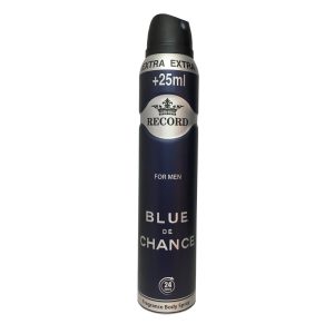 اسپری خوشبو کننده مردانه رکورد رایحه بلو شنل /RECORD men's deodorant spray, Blue Chanel scent