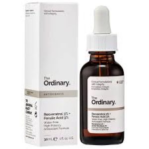 سرم ضد پیری رسوراترول ۳% + اسید فرولیک ۳% اوردینری/Resveratrol 3% + Ferulic Acid 3% serum
