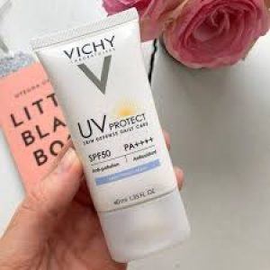کرم ضد آفتاب UV پروتکت آنتی شاین SPF50 ویشی/Vichy Protect Skin Defense Dailycare-Anti Shine Cream