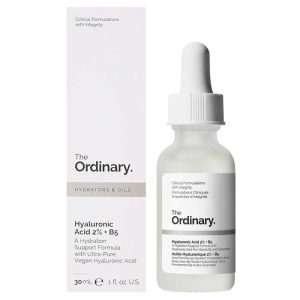 سرم هیالورونیک اسید اوردینری آبرسان Hyaluronic Acid 2% + B5/The Ordinary Hyaluronic Acid 2% + B5 Hydrating Serum