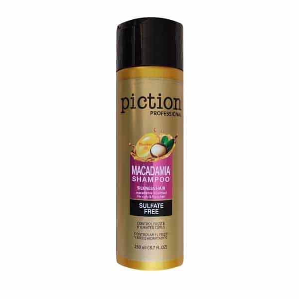 شامپو 500 میل فاقد سولفات ماکادمیا پیکشن/Piction Macademia Shampoo Without Sulfate 500ml