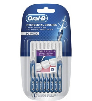مسواک بین دندانی اورال بی 20عددی Oral-B مدل Interdental - تصویر 2