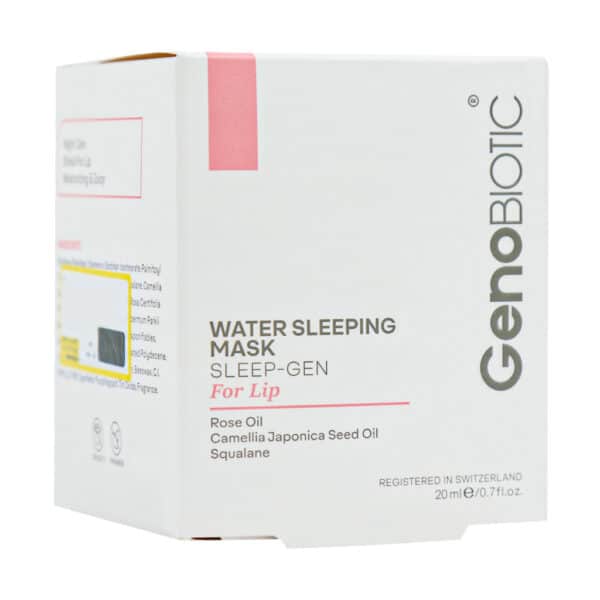 ماسک خواب شب لب ژنوبایوتیک 20 گرم Geno Biotic Water Sleeping Mask 20 g
